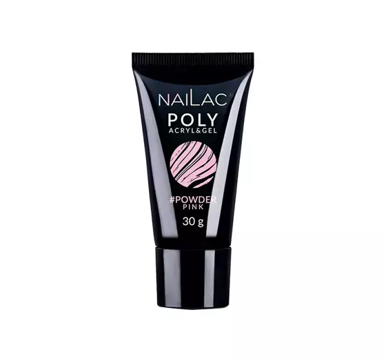 NAILAC POLY ACRYL & GEL АКРИЛ-ГЕЛЬ #POWDER PINK 30Г