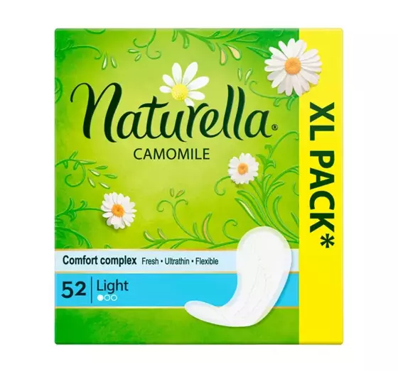 NATURELLA CAMOMILE LIGHT ГИГИЕНИЧЕСКИЕ ПРОКЛАДКИ 52 ШТ