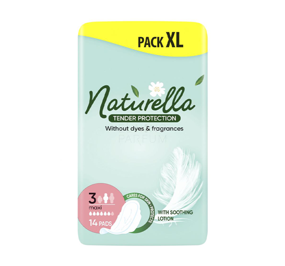 NATURELLA TENDER PROTECTION MAXI ГИГИЕНИЧЕСКИЕ ПРОКЛАДКИ С КРЫЛЬЦАМИ 14 ШТ