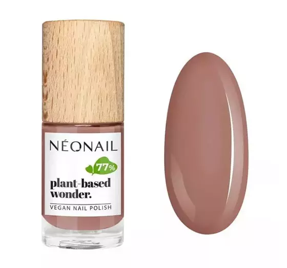 NEONAIL PLANT-BASED WONDER ВЕГАНСКИЙ ЛАК ДЛЯ НОГТЕЙ 8690 PURE TEAK 7,2МЛ