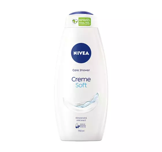 NIVEA CARE SHOWER КРЕМОВЫЙ ГЕЛЬ ДЛЯ ДУША CREME SOFT 750МЛ