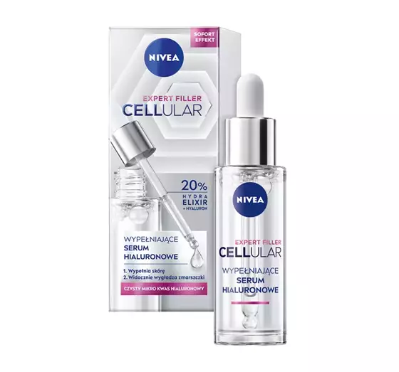 NIVEA CELLULAR EXPERT FILLER ГИАЛУРОНОВАЯ НАПОЛНЯЮЩАЯ СЫВОРОТКА 30МЛ