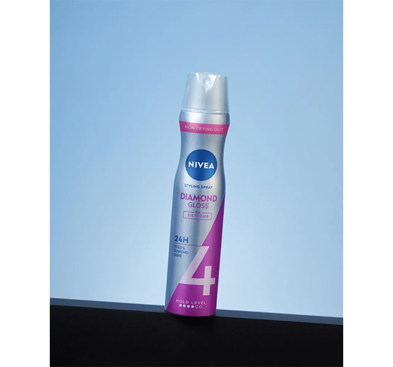 NIVEA DIAMOND GLOSS CARE ЛАК-СПРЕЙ 250МЛ