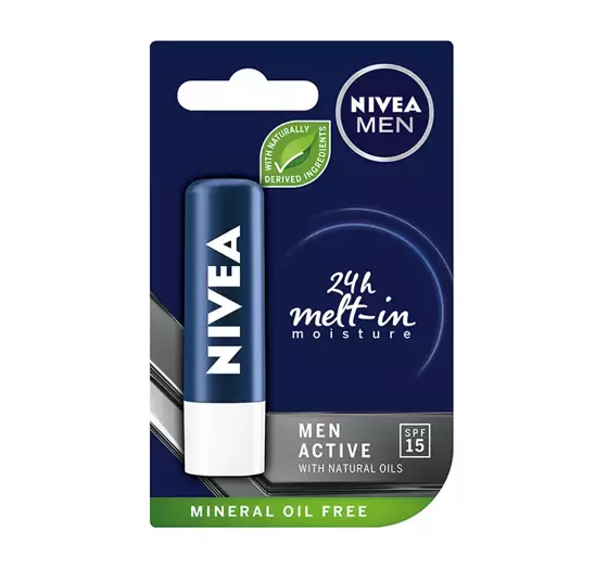 NIVEA FOR MEN ACTIVE ПОМАДА ДЛЯ УХОДА 5,5МЛ