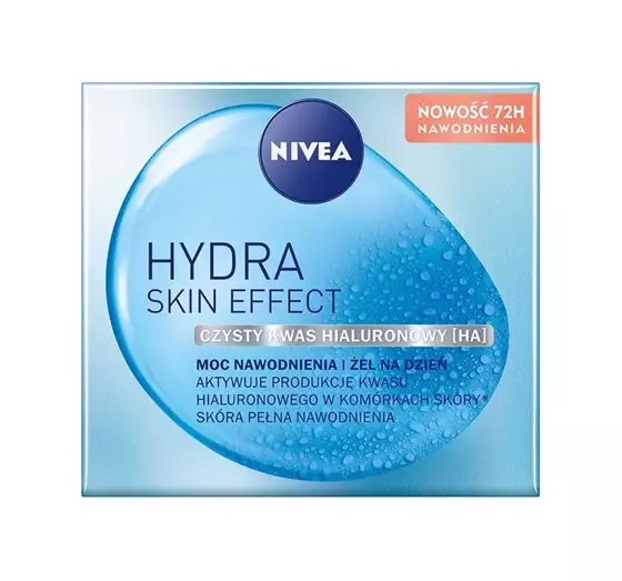 NIVEA HYDRA SKIN EFFECT СИЛА УВЛАЖНЕНИЯ ГЕЛЬ НА ДЕНЬ 50МЛ