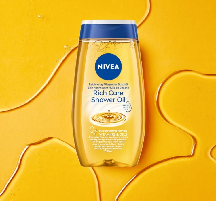 NIVEA МАСЛО ДЛЯ ДУША  СУХАЯ КОЖА  200 МЛ