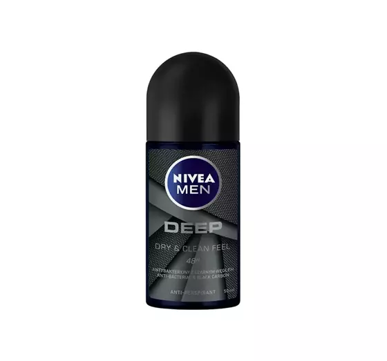 NIVEA MEN DEEP ШАРИКОВЫЙ АНТИПЕРСПИРАНТ С УГЛЕМ