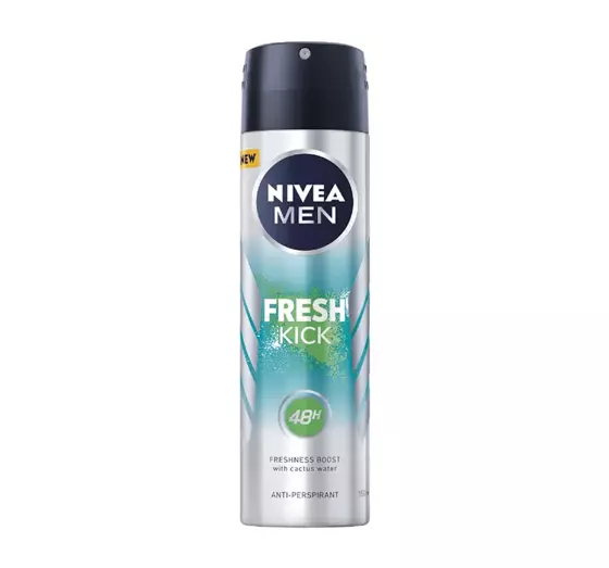 NIVEA MEN FRESH KICK АНТИПЕРСПИРАНТ-СПРЕЙ 150МЛ