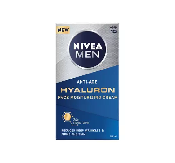 NIVEA MEN HYALURON ANTI-AGE КРЕМ ПРОТИВ МОРЩИН ДЛЯ МУЖЧИН 50МЛ