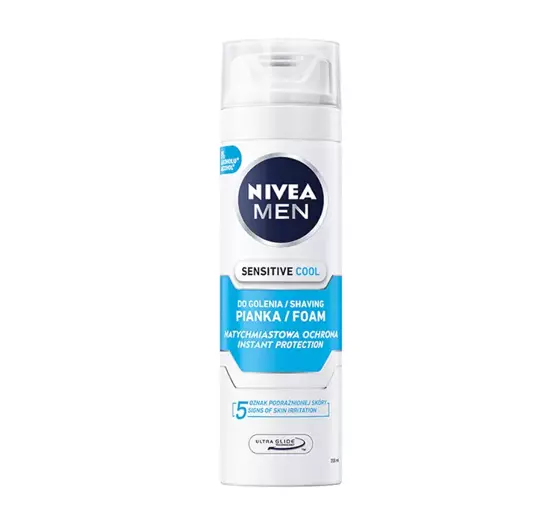 NIVEA MEN SENSITIVE COOL ОХЛАЖДАЮЩАЯ ПЕНКА ДЛЯ БРИТЬЯ 200МЛ