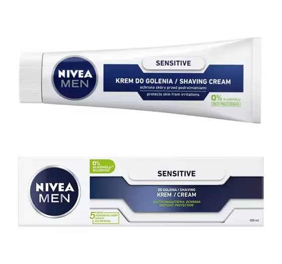 NIVEA MEN SENSITIVE КРЕМ ДЛЯ БРИТЬЯ 100МЛ