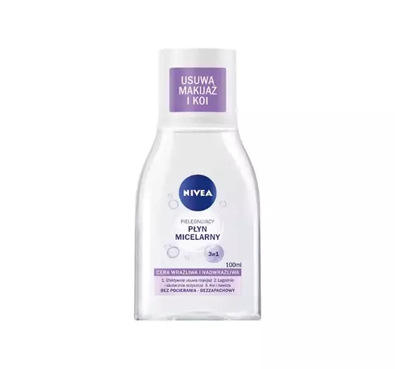 NIVEA МИЦЕЛЛЯРНАЯ ЖИДКОСТЬ В ГЕЛЕ УДАЛЯЕТ МАКИЯЖ И УСПОКАИВАЕТ 100 МЛ