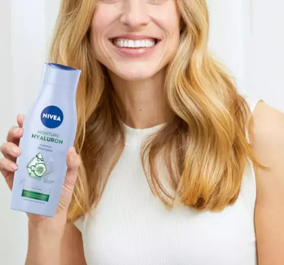 NIVEA MOISTURE HYALURON УВЛАЖНЯЮЩИЙ ШАМПУНЬ ДЛЯ ВОЛОС С ГИАЛУРОНОМ 400МЛ