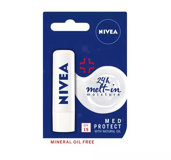 NIVEA ПИТАТЕЛЬНАЯ ПОМАДА ДЛЯ ГУБ MED REPAIR 5,5МЛ