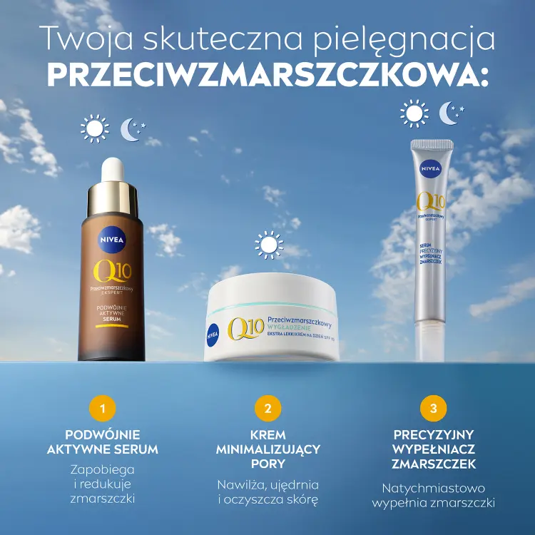 NIVEA Q10 PLUS УВЛАЖНЯЮЩИЙ КРЕМ КОМБИНИРОВАННАЯ КОЖА 50МЛ