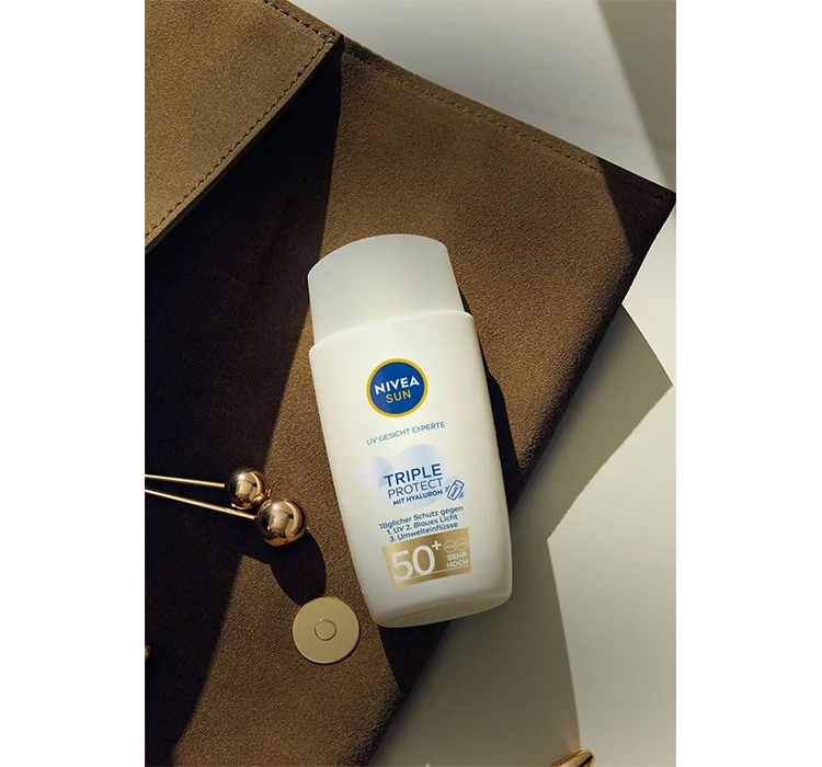 NIVEA SUN TRIPLE PROTECT СОЛНЦЕЗАЩИТНЫЙ ФЛЮИД ДЛЯ ЛИЦА SPF50+ 40МЛ