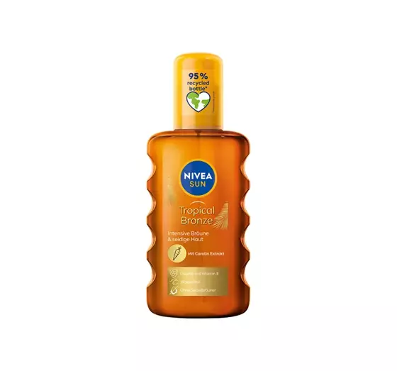 NIVEA SUN TROPICAL BRONZE МАСЛО ДЛЯ ЗАГАРА В ФОРМЕ СПРЕЯ SPF 6 200МЛ