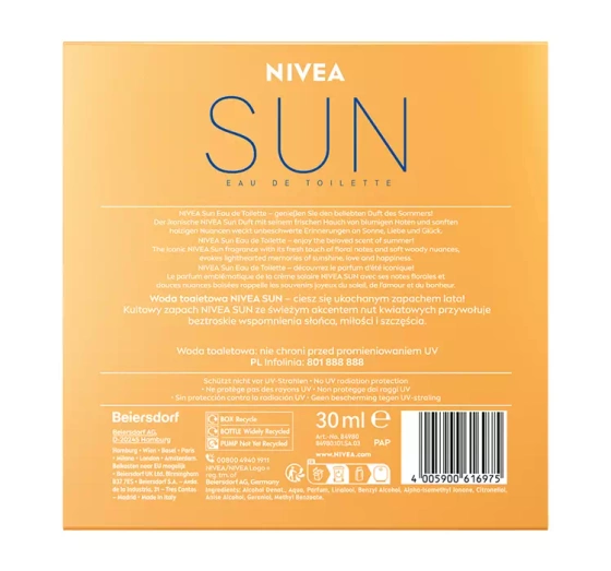 NIVEA SUN ТУАЛЕТНАЯ ВОДА 30МЛ