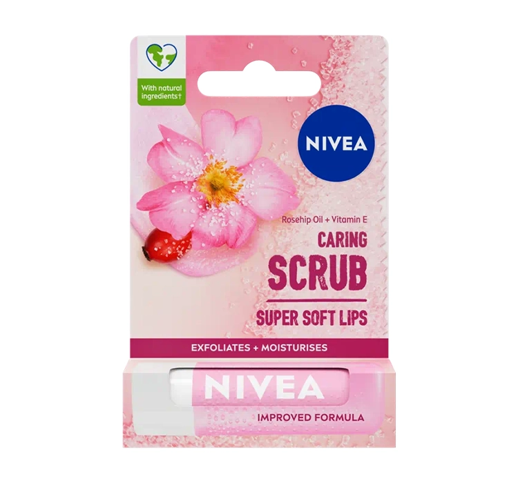 NIVEA SUPER SOFT LIPS ПИЛИНГ ДЛЯ ГУБ ШИПОВНИК 4,8Г