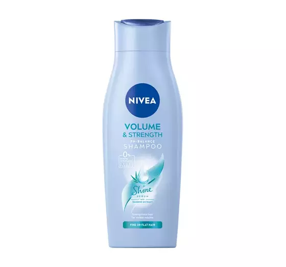 NIVEA VOLUME&STRENGTH ДЕЛИКАТНЫЙ ШАМПУНЬ ДЛЯ УХОДА ЗА ВОЛОСАМИ 400МЛ