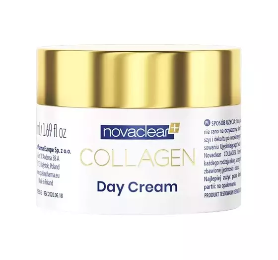 NOVACLEAR COLLAGEN УКРЕПЛЯЮЩИЙ КРЕМ НА ДЕНЬ 50МЛ