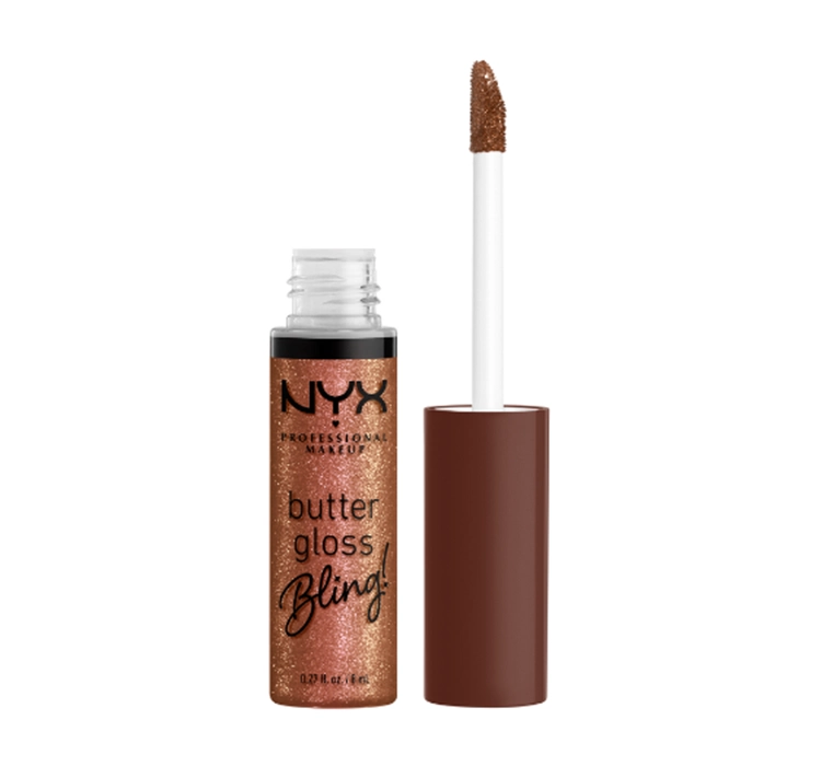 NYX PROFESSIONAL MAKEUP BUTTER GLOSS BLING БЛЕСК ДЛЯ ГУБ 08 HUSTLA 8МЛ