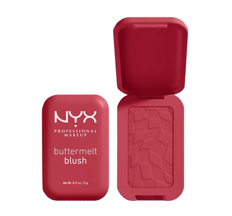 NYX PROFESSIONAL MAKEUP BUTTERMELT КОМПАКТНЫЕ РУМЯНА ДЛЯ ЩЕК 10 BACK AND BUTTA 5Г 