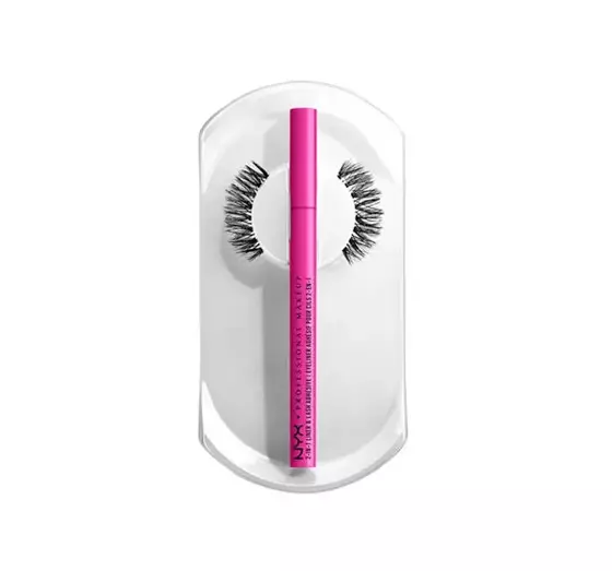 NYX PROFESSIONAL MAKEUP JUMBO LASH! НАКЛАДНЫЕ РЕСНИЦЫ FRINGE GLAM + ВОДОСТОЙКАЯ ПОДВОДКА