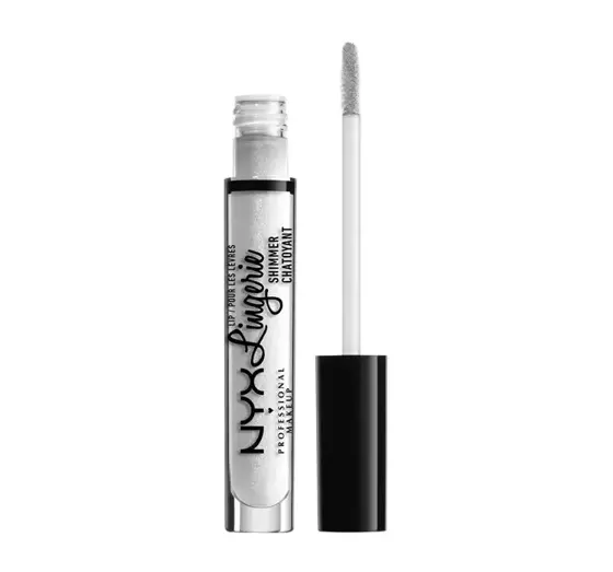 NYX PROFESSIONAL MAKEUP LINGERIE SHIMMER СИЯЮЩАЯ ЖИДКАЯ ПОМАДА 01 CLEAR 3,4MЛ