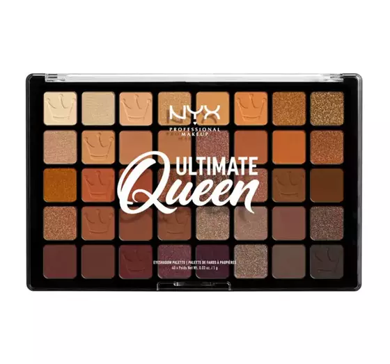 NYX PROFESSIONAL MAKEUP ULTIMATE QUEEN ПАЛЕТКА ТЕНЕЙ 40Г