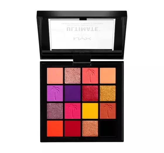 NYX PROFESSIONAL MAKEUP ULTIMATE SHADOW PALETTE ПАЛЕТКА ТЕНЕЙ FESTIVAL 16x0,83Г