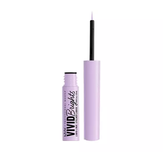 NYX PROFESSIONAL MAKEUP VIVID BRIGHTS ЖИДКАЯ ПОДВОДКА ДЛЯ ГЛАЗ 07 LILAC LINK 2МЛ