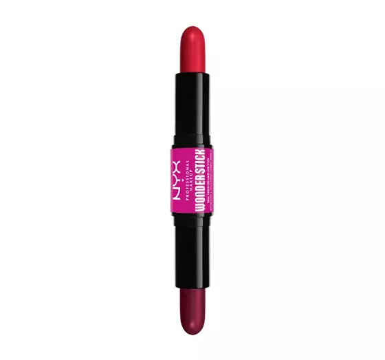 NYX PROFESSIONAL MAKEUP WONDER STICK ДВУСТОРОННИЕ РУМЯНА ДЛЯ ЩЕК 05 BRIGHT AMBER + FUCHSIA 2x4Г