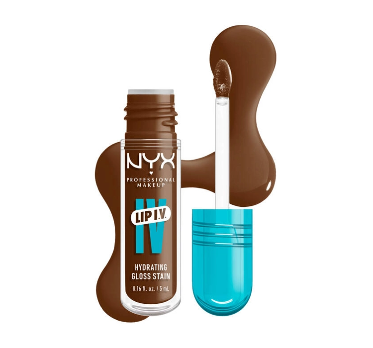 NYX Professional Makeup Lip IV Hydrating Gloss Serum увлажняющий блеск для губ 04 Cocoa Quench! 5мл