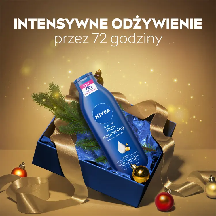 Nivea Moment Of Care набор косметики для ухода за телом: гель для душа + молочко для тела