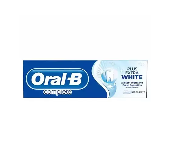 ORAL B COMPLETE PLUS EXTRA WHITE ЗУБНАЯ ПАСТА 75МЛ