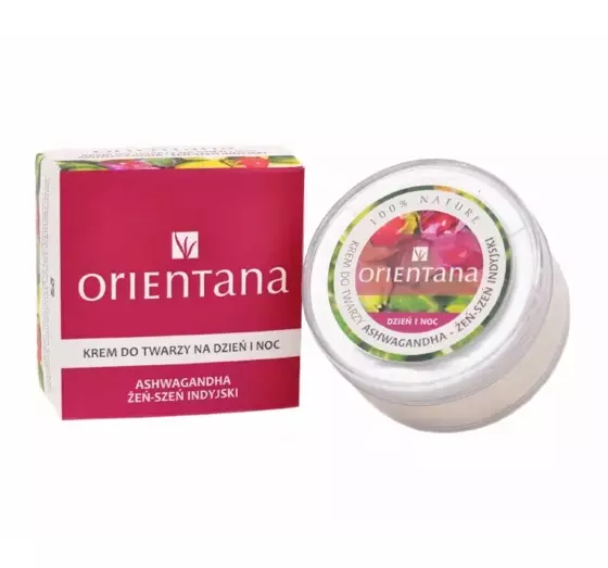 ORIENTANA КРЕМ ДЛЯ ЛИЦА НА ДЕНЬ И НОЧЬ ЖЕНЬШЕНЬ 40Г