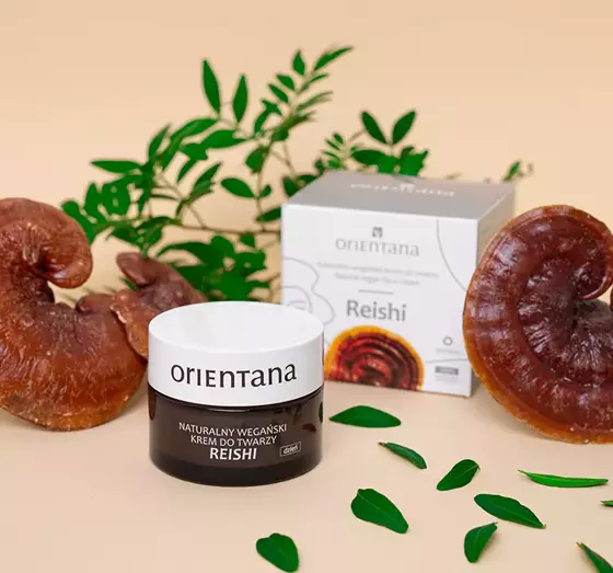 ORIENTANA REISHI НАТУРАЛЬНЫЙ ВЕГАНСКИЙ КРЕМ ДЛЯ ЛИЦА НА ДЕНЬ 50МЛ