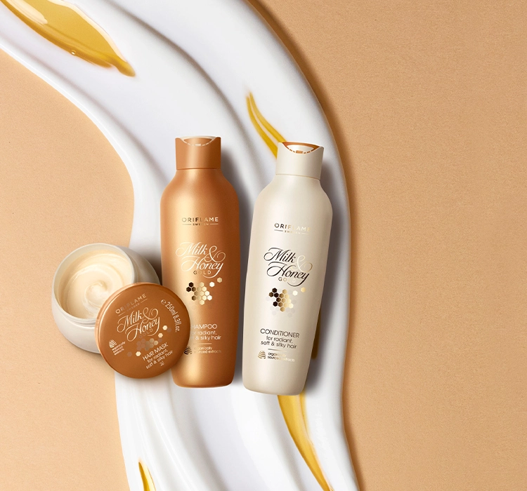 ORIFLAME MILK & HONEY GOLD КРЕМОВЫЙ ГЕЛЬ ДЛЯ ДУША 250МЛ