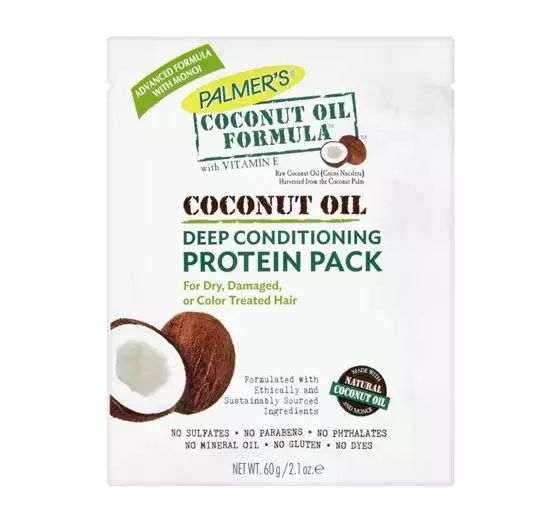 PALMERS COCONUT OIL ПРОТЕИНОВАЯ КУРАЦИЯ ДЛЯ ВОЛОС 60Г