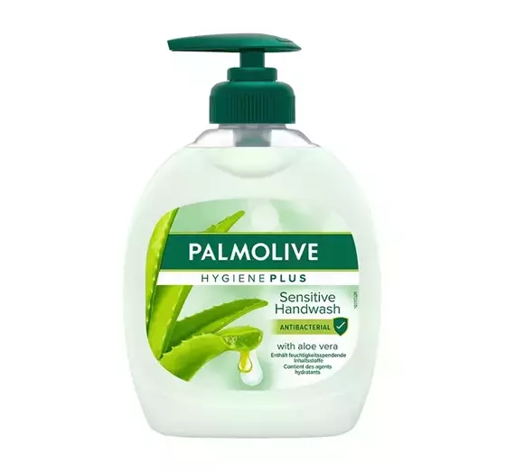 PALMOLIVE HYGIENE-PLUS SENSITIVE ALOE VERA ЖИДКОЕ МЫЛО ДЛЯ РУК 300МЛ