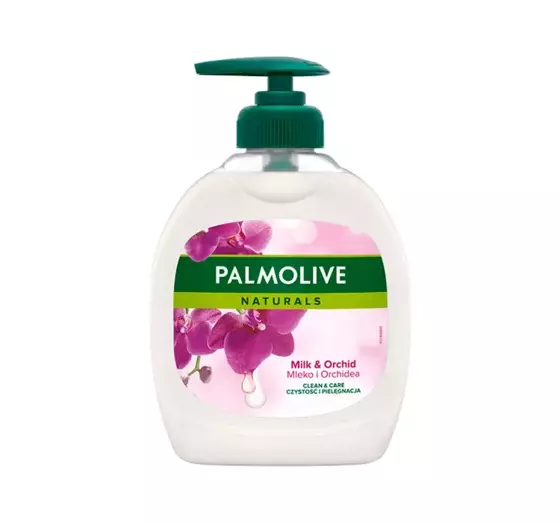 PALMOLIVE NATURALS CLEAN & CARE MILK & ORCHID ЖИДКОЕ МЫЛО ДЛЯ РУК 300МЛ