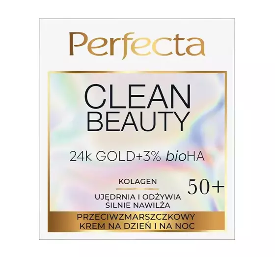 PERFECTA CLEAN BEAUTY КРЕМ ПРОТИВ МОРЩИН НА ДЕНЬ И НА НОЧЬ 50+ 50МЛ