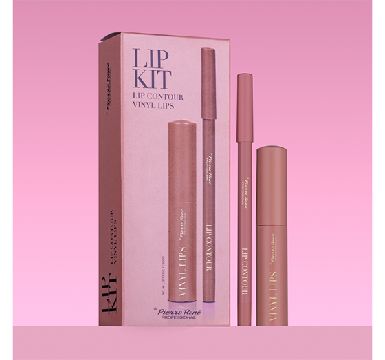 PIERRE RENE LIP KIT НАБОР ДЛЯ МАКИЯЖА ГУБ 06 LIP NUDE FUSION