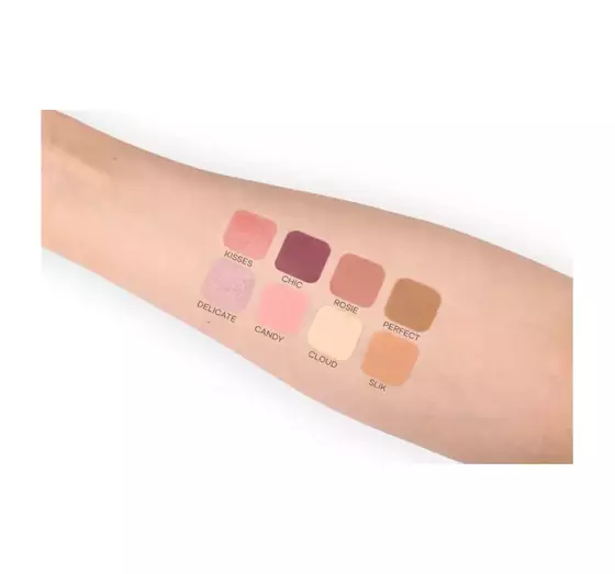 PIERRE RENE SHADOW PALETTE ПАЛЕТКА ТЕНЕЙ PUFFY 8 x 1,3Г