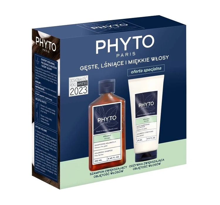 Phyto Volume набор косметики для увеличения объема волос: шампунь + кондиционер