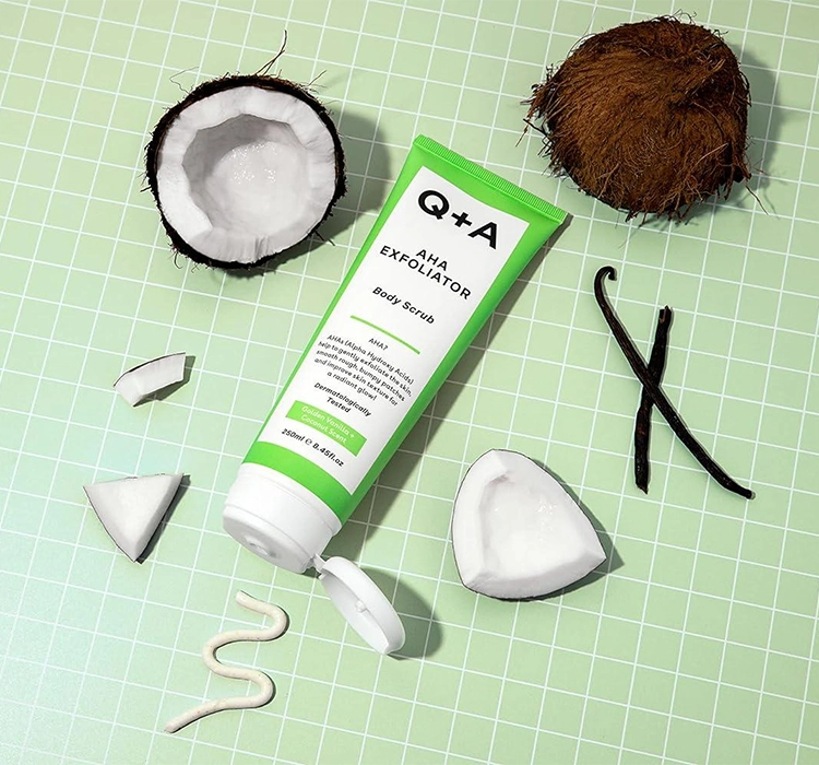 Q+A AHA EXFOLIATOR ПИЛИНГ ДЛЯ ТЕЛА 50МЛ