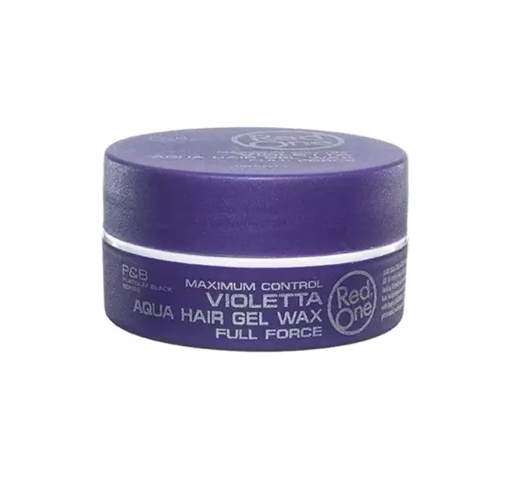 RED ONE MAXIMUM CONTROL VIOLETTA AQUA HAIR GEL WAX FULL FORCE ВОСК ДЛЯ УКЛАДКИ ВОЛОС 150МЛ