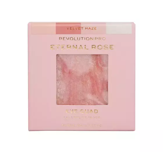 REVOLUTION PRO ETERNAL ROSE EYE QUAD ПАЛИТРА ТЕНЕЙ ДЛЯ ВЕК VELVET HAZE 3,2Г