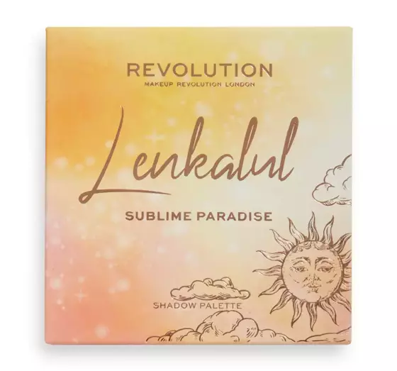 REVOLUTION PRO x LENKALUL SUBLIME PARADISE ПАЛЕТКА ТЕНЕЙ ДЛЯ ВЕК 5,85Г